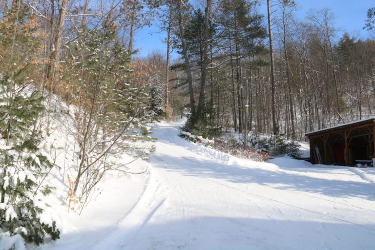 road to cottage near ottawa